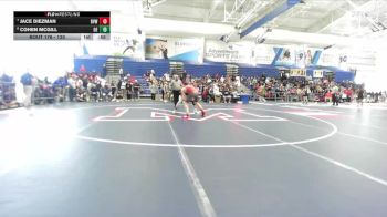 120 lbs Cons. Round 1 - Cohen McGill, Olathe East vs Jace Diezman, Blue Valley West