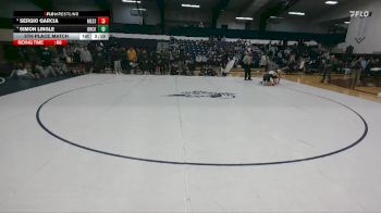 197 lbs 5th Place Match - Simon Lingle, Brockport vs Sergio Garcia, Messiah