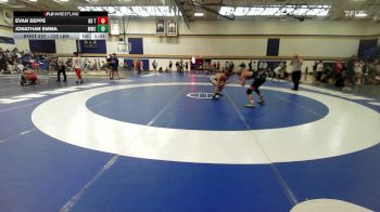 132 lbs Semifinal - Evan Seppe, Kd Trained vs Jonathan Emma, Mac Wrestling Club
