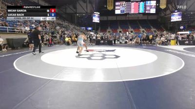 120 lbs Cons. Rd Of 64 - Micah Garcia, CA vs Lucas Bach, IL