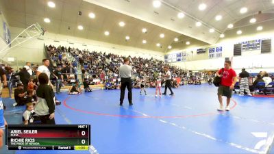 53 lbs Cons. Round 3 - Richie Rios, The Pride Of Nevada vs Ariel Seiler, Puma