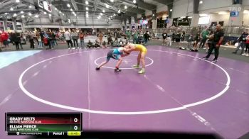 132 lbs 3rd Place Match - Elijah Pierce, Scots Wrestling Club vs Grady Kelts, NB Elite Wrestling Club