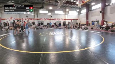 135 lbs Round 3 (12 Team) - Carlo Salinas, Mat Assassins Red vs Isaac Eidle, Steller Trained Bly