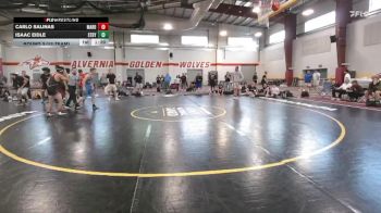 135 lbs Round 3 (12 Team) - Carlo Salinas, Mat Assassins Red vs Isaac Eidle, Steller Trained Bly