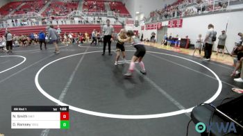 82-88 lbs Rr Rnd 1 - Nevaeh Smith, Smith Wrestling Academy vs Dalis Ramsey, Tecumseh Takedown Club