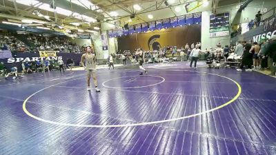 126 lbs Champ. Round 2 - Brander McCollum, Ronan vs Xander Glenn, Williston