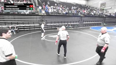 3A 285 lbs Semifinal - Trayvn Boger, South Summit vs Jaxton Holyoak, Canyon View