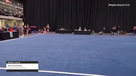 Allie Nordness - Women's Group, Jump Around Gymnastics - 2021 Women's Xcel Region 4 Championships