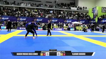 Vladimir Dubogrei vs Maikon Vinicius Souza Gomes 2026 European Jiu-Jitsu IBJJF Championship