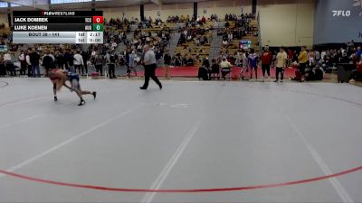 141 lbs Champ. Round 1 - Jack Dombek, Triton Community College vs Luke Koenen, Augustana