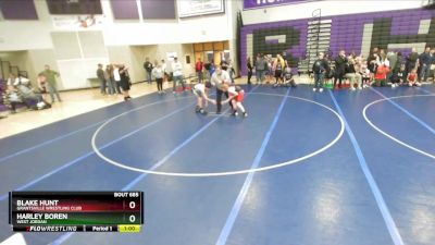 125 lbs Semifinal - Harley Boren, West Jordan vs Blake Hunt, Grantsville Wrestling Club