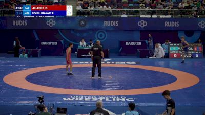 48 kg 1/4 Final - Bakdaulet Agabek, Kazakhstan vs Temuulen Usukhbayar, Mongolia
