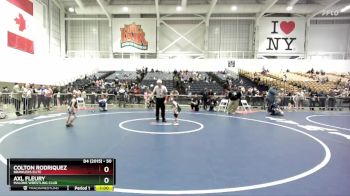 50 lbs Cons. Round 3 - Colton Rodriquez, Brawlers Elite vs Axl Fleury, Malone Wrestling Club