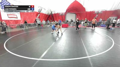 135 lbs Champ. Round 2 - Joseph Englese, ISI vs Liam Potempa, Lake Zurich Wrestling Club