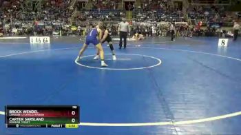 160 lbs Cons. Round 1 - Carter Sarsland, Bowman County vs Brock Wendel, LaMoure-Litchville/Marion