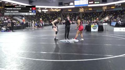 124 lbs Cons. Round 2 - Mya Delleree, Wisconsin - Oshkosh vs Emarie Bolosan, William Jewell College