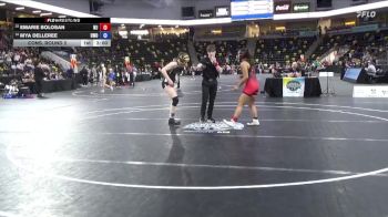 124 lbs Cons. Round 2 - Mya Delleree, Wisconsin - Oshkosh vs Emarie Bolosan, William Jewell College