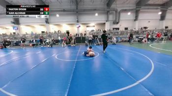 85 lbs Cons. Semi - Paxton Dyson, Scots Wrestling Club vs Xavi Alcoran, 512 Outlaw Wrestling