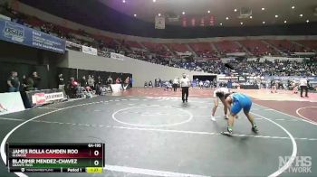 6A-195 lbs Champ. Round 1 - Bladimir Mendez-Chavez, Grants Pass vs James Rolla Camden Roofener, Glencoe