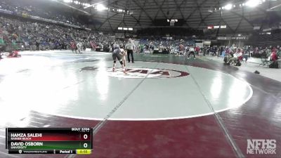 3A 150 lbs Cons. Round 4 - David Osborn, University vs Hamza Salehi, Rainier Beach