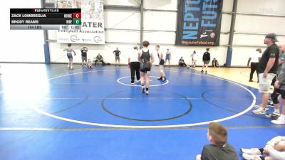 154 lbs Rr Rnd 1 - Zack Lombreglia, Iron Horse vs Brody Reams, Ride Out Wrestling Club