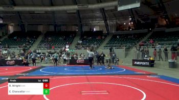 84 lbs Final - Randen Wright, RAW vs Conner Chancellor, Salina Wrestling Club