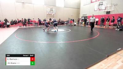 220 lbs Cons. Round 3 - Mario Rivera, Gonzaga Prep vs Daniel Machuca, Eisenhower High School