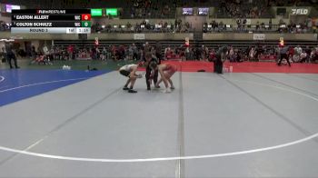 95 lbs Round 3 - Colton Schultz, Gillett/Suring vs Easton Allert, SHED Wrestling