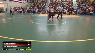 285 lbs Cons. Round 5 - Daniel Hopkins, NORTON vs Brandon Caesar, CLEVELAND HEIGHTS