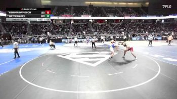 I-215 lbs Champ. Round 2 - Kenyon Davidson, Johnson City vs Bryce Dadey, JD-CBA
