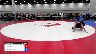175 lbs Consi Of 16 #2 - Broc Righter, Alabama vs Charles McTorry III, Tennessee