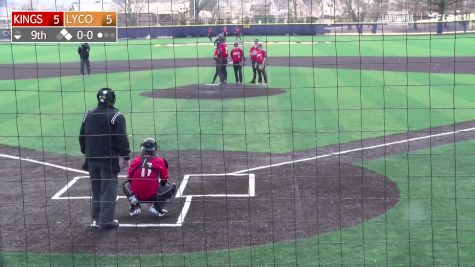 Replay: King's (PA) vs Lycoming - DH | Mar 9 @ 12 PM