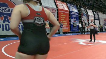 155 Class 1 lbs 5th Place Match - Analeigh Winchell, Cassville vs Wylie Smith, Odessa