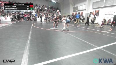 105 lbs Rr Rnd 2 - Beckett Vann, Bartlesville Wrestling Club vs Grycen Anglin, Chandler Takedown Club