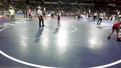 75 lbs Semifinal - Madison Campbell, Hillsborough vs Abigail Castagnetto, Belvidere Braves