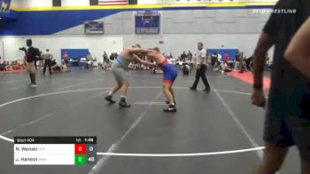 285 lbs Quarterfinal - Noah Wenzel, Izzy Style 1 vs Jay Hanson, Askren1