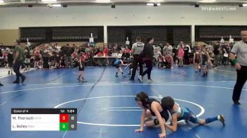 49 lbs Consolation - Mason Theriault, Maine Trappers ES vs Logan Bailey, KT Kidz ES