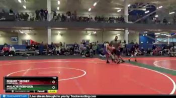 140 lbs Round 2 (4 Team) - Robert *Seeger, Perrysburg vs Malachi Robinson, Barberton