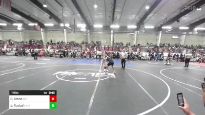 116 lbs Consi Of 4 - SummerRain Atene, No Team vs Jaylah Ruybal, Antonito