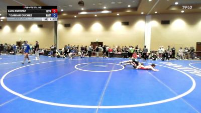 100 lbs Champ. Round 2 - Luis Estevez, New York vs Damian DuChez, Maryland