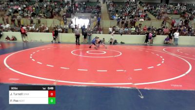 90 lbs Round Of 16 - Jamie Turnell, Spartans Wrestling Club vs Preston Pas, North Paulding Takedown Club