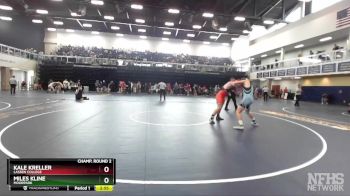 197 lbs Champ. Round 2 - Miles Kline, Moorpark vs Kale Kreller, Lassen College