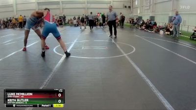 215 lbs Round 1 (6 Team) - Luke Mcmillion, Ohio Storm vs Keith Butler, Dayton Bandits