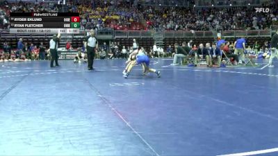 1A-120 lbs Champ. Round 1 - Ryan Fletcher, Underwood vs Ryder Eklund, Ogden