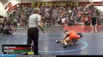 132 lbs Quarterfinal - Brian Leon, Eleanor Roosevelt vs Gabe Balingit, Etiwanda