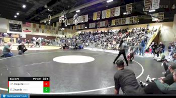 58/63 Semifinal - Flores Esquire, Socal Grappling Wrestling Club vs Ezekiel Zepeda, Team Temecula Wrestling Club