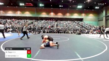 126 lbs Consi Of 32 #2 - Matthew Papa, Meridian vs Zaydrein Hernandez, St John Bosco