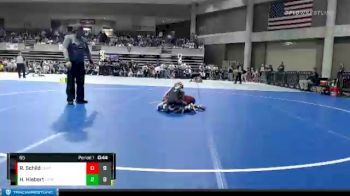 65 lbs Quarterfinals (8 Team) - Hayden Hiebert, LPGE/B Wolves vs Reese Schild, Chatfield