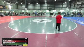 138 lbs Round 3 (4 Team) - Kevin O?Brien, COMBAT ATHLETICS vs Amari Edwards, FCA WRESTLING