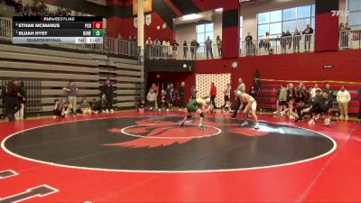 132 lbs Quarterfinal - Elijah Hyet, Dubuque Hempstead vs Ethan McManus, Prairie, Cedar Rapids